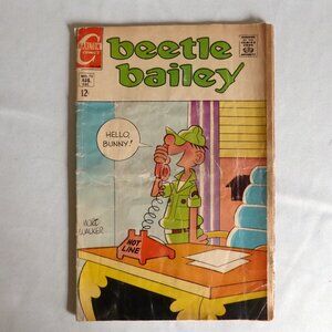 VINTAGE 1969 BEETLE BAILEY COMIC BOOK CHARLTON COMICS VOL. 2 AUG. #70